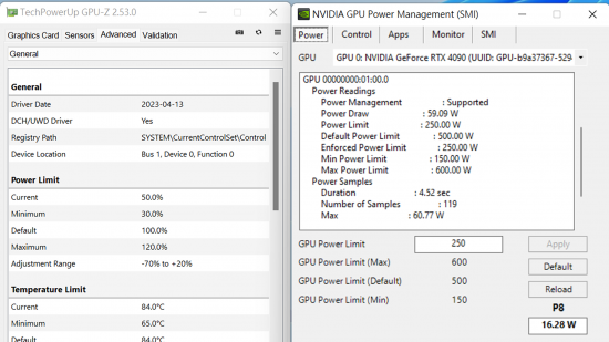 How to increase GPU power usage?