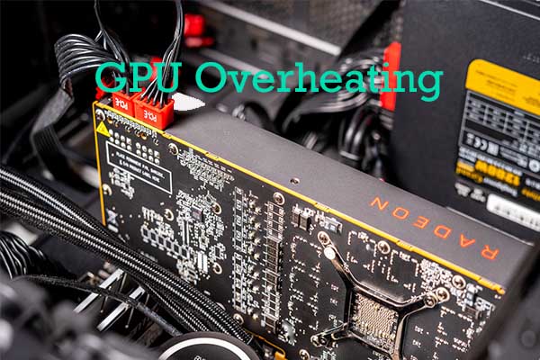 What are the signs of an overheating GPU?