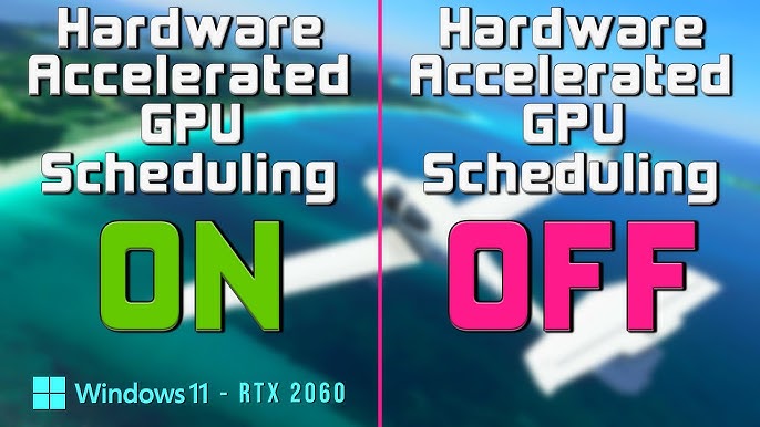 How do I turn off hardware acceleration GPU scheduling?