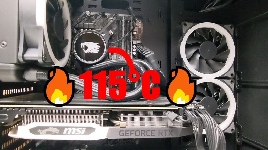 Does the red light on my GPU mean it's overheating even when the PC is off: